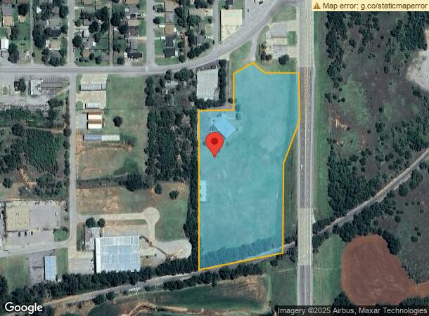  410 Opal Ave, Clinton, OK Parcel Map