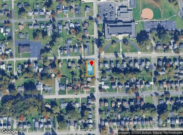  1411 N Mercer St, New Castle, PA Parcel Map