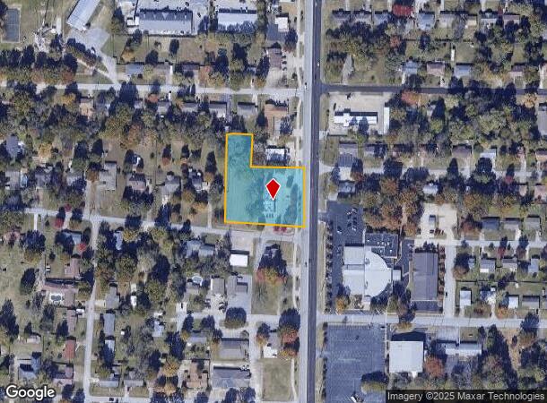  903 N Walton Blvd, Bentonville, AR Parcel Map