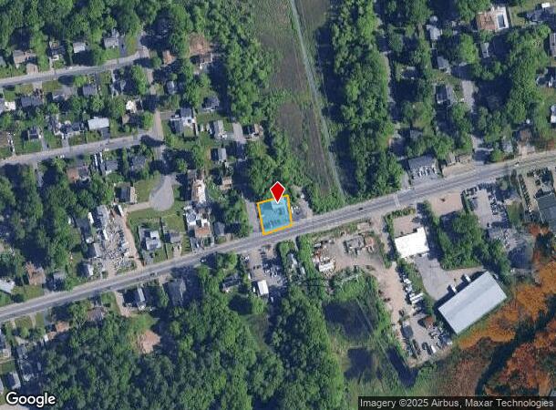 1023 Temple St, Whitman, MA Parcel Map