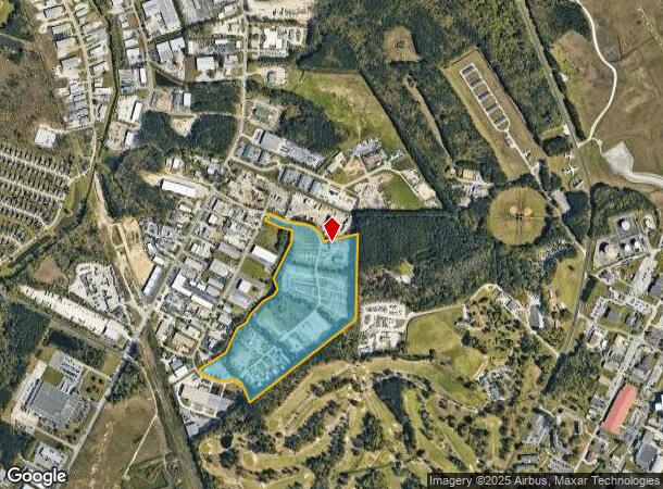 7101 Bryhawke Cir, North Charleston, SC Parcel Map