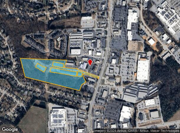  686 Fairview Rd, Simpsonville, SC Parcel Map