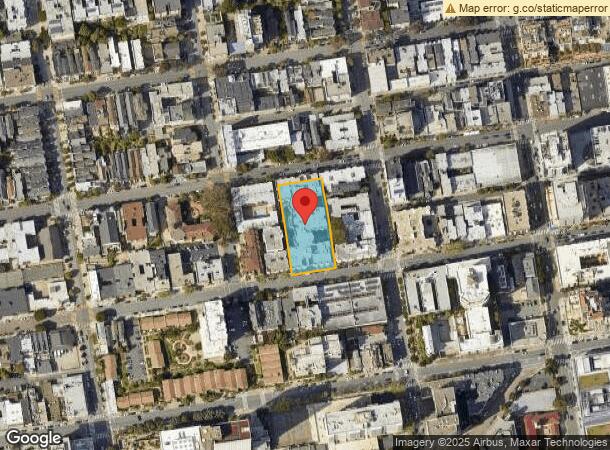  1550 Sutter St, San Francisco, CA Parcel Map