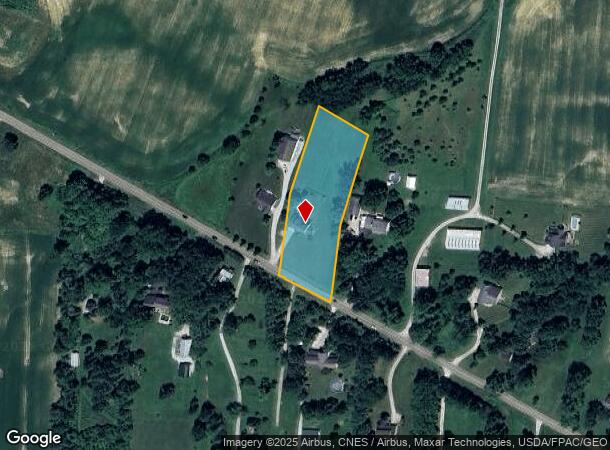 11578 Duncan Plains Rd, Johnstown, OH Parcel Map