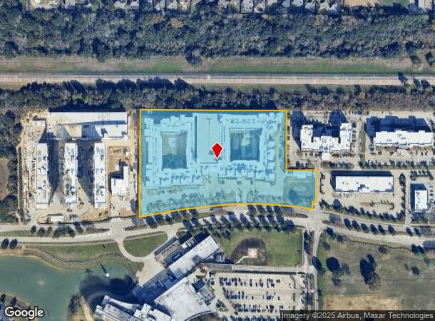  18210 Park Row Rd, Houston, TX Parcel Map