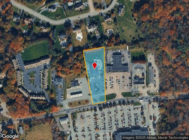 393 W Center St, West Bridgewater, MA Parcel Map