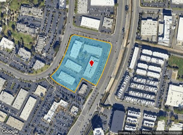 18025 Sky Park Cir, Irvine, CA Parcel Map