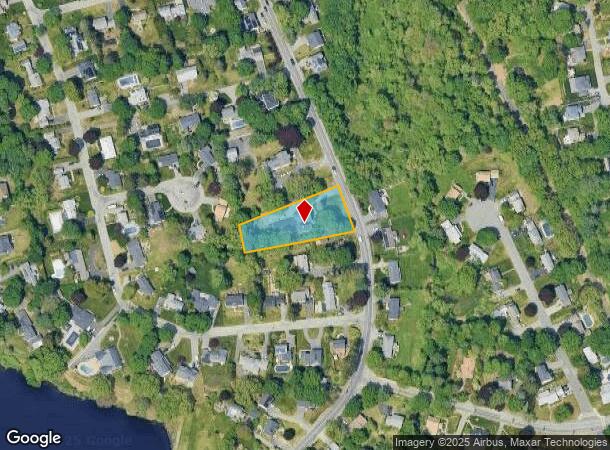  153 Winter St, Framingham, MA Parcel Map