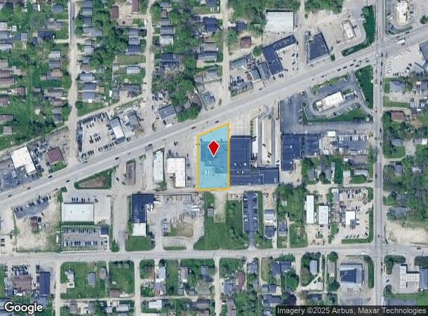  5411 W Washington St, Indianapolis, IN Parcel Map