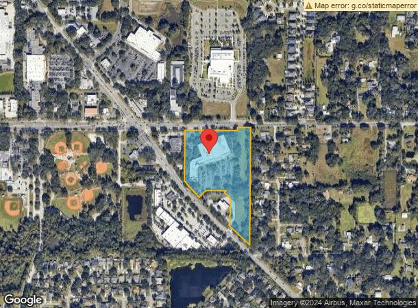  3425 Lithia Pinecrest Rd, Valrico, FL Parcel Map