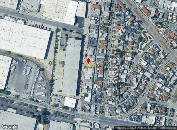  1018 S Gerhart Ave, Commerce, CA Parcel Map