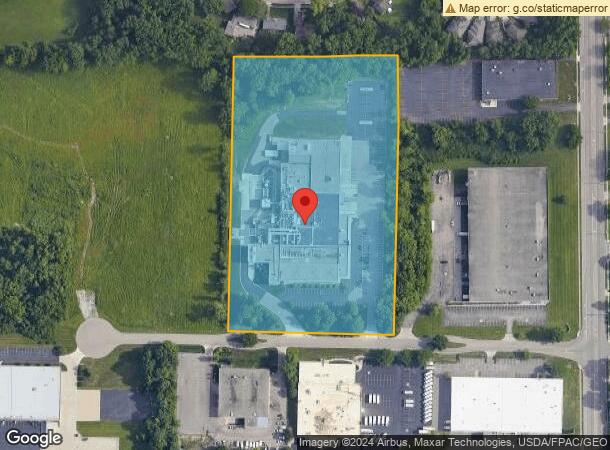  845 Center Dr, Vandalia, OH Parcel Map