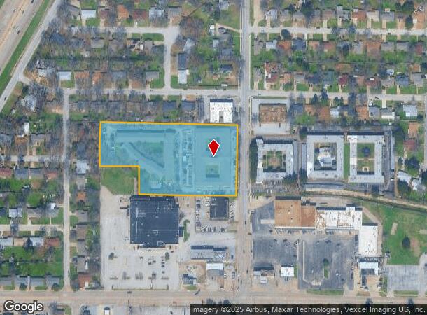  2120 Handley Dr, Fort Worth, TX Parcel Map