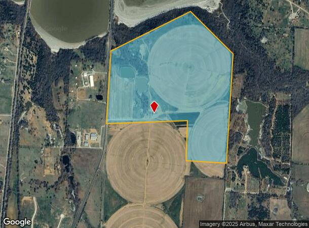  134 Gardner Dr, Tioga, TX Parcel Map