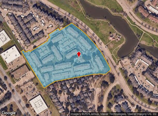 1200 Hidden Rdg, Irving, TX Parcel Map