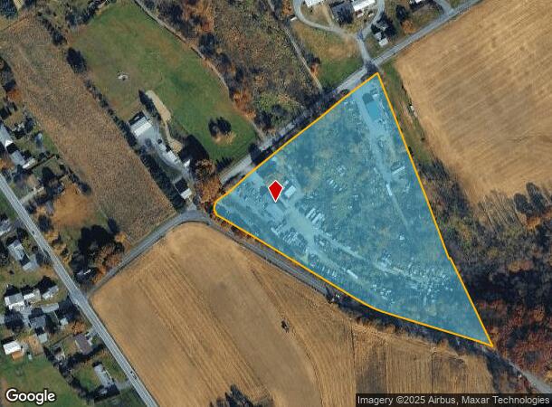 2729 E Beersville Rd, Bath, PA Parcel Map