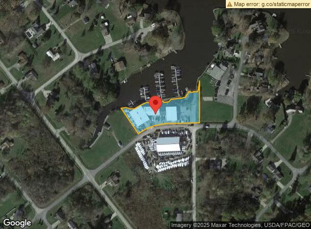  1 Marina Dr, Roaming Shores, OH Parcel Map