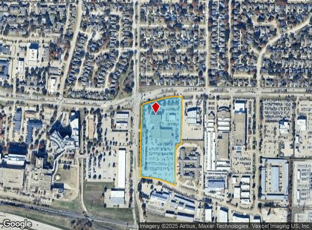  4500 W Plano Pkwy, Plano, TX Parcel Map