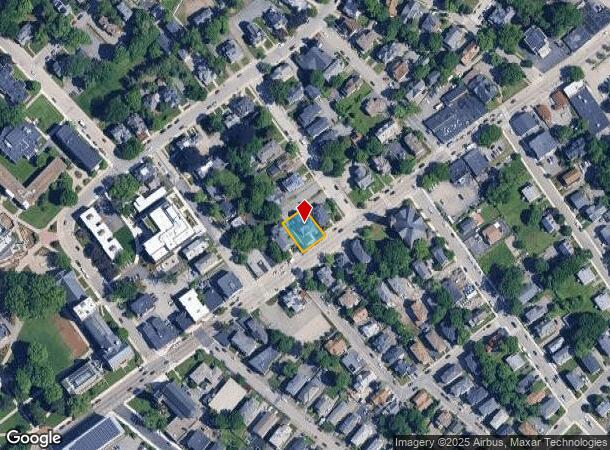  906 Main St, Worcester, MA Parcel Map