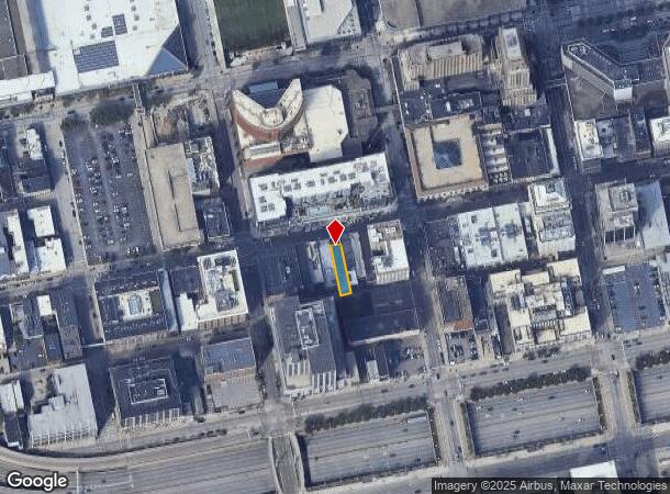  127 W 4Th St, Cincinnati, OH Parcel Map