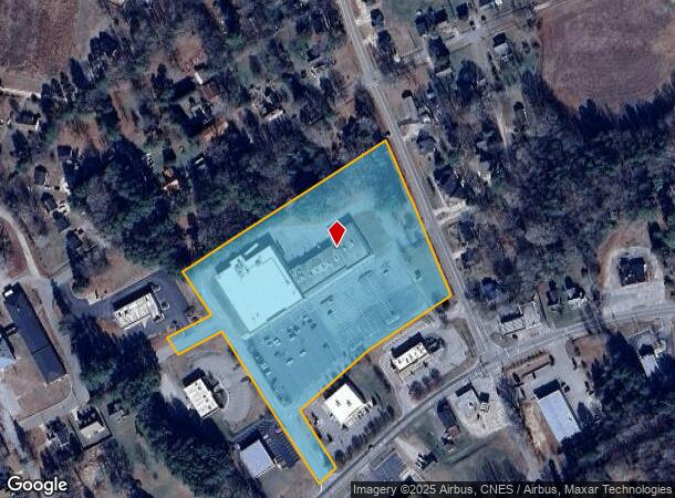  603 E Nash St, Spring Hope, NC Parcel Map
