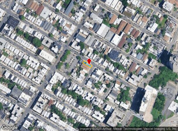  6615 Lincoln Pl, West New York, NJ Parcel Map