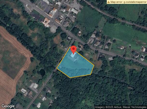  1006 Palm Hill Rd, Palm, PA Parcel Map