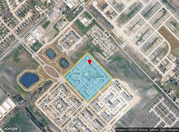  1105 N Gateway Blvd, Forney, TX Parcel Map