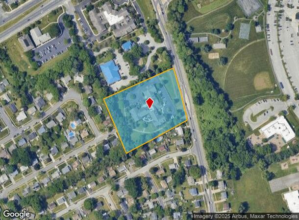 501 S Harmony Rd, Newark, DE Parcel Map