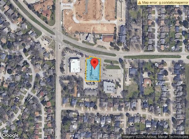  4200 Sw Green Oaks Blvd, Arlington, TX Parcel Map