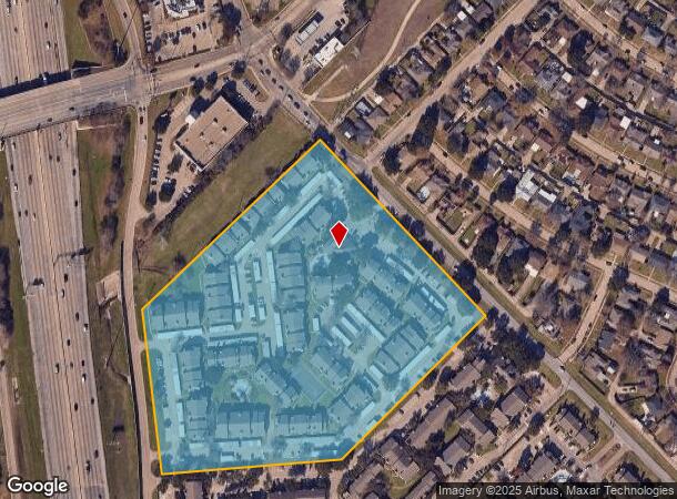  2861 Franklin Dr, Mesquite, TX Parcel Map