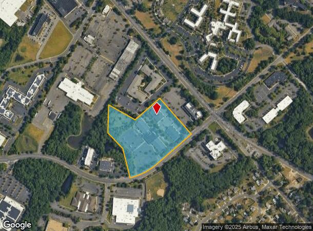 1016 Laurel Oak Rd, Voorhees, NJ Parcel Map