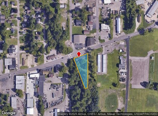  400 Ashland Rd, Mansfield, OH Parcel Map