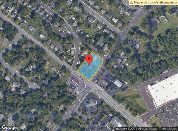  1107 E Main St, Lansdale, PA Parcel Map