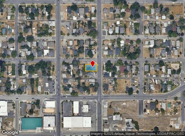  1521 N Maple St, Spokane, WA Parcel Map