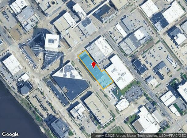 550 2Nd St Se, Cedar Rapids, IA Parcel Map