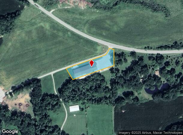  5760 S 750 W, Owensville, IN Parcel Map