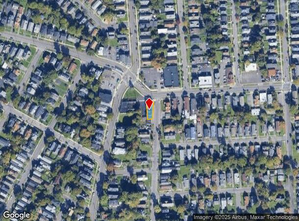  1415 Highland St, Syracuse, NY Parcel Map