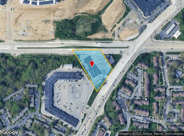  9550 Allisonville Rd, Indianapolis, IN Parcel Map