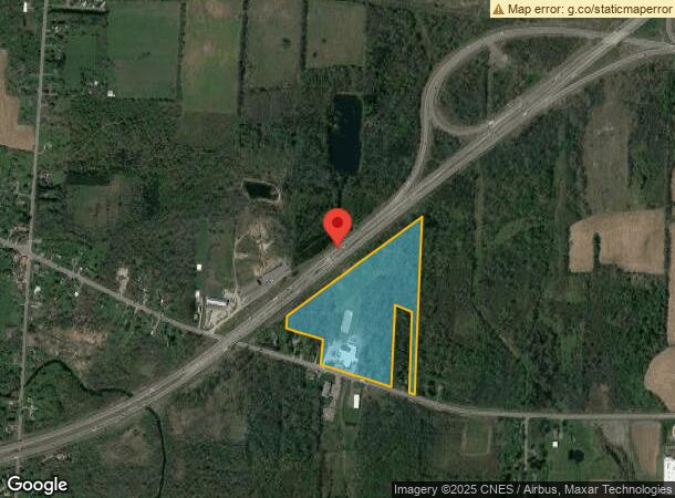  857 Main Rd, Corfu, NY Parcel Map