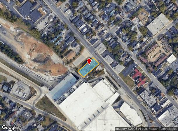  582 W Main St, Lexington, KY Parcel Map