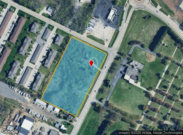 1167 N Military Ave, Green Bay, WI Parcel Map