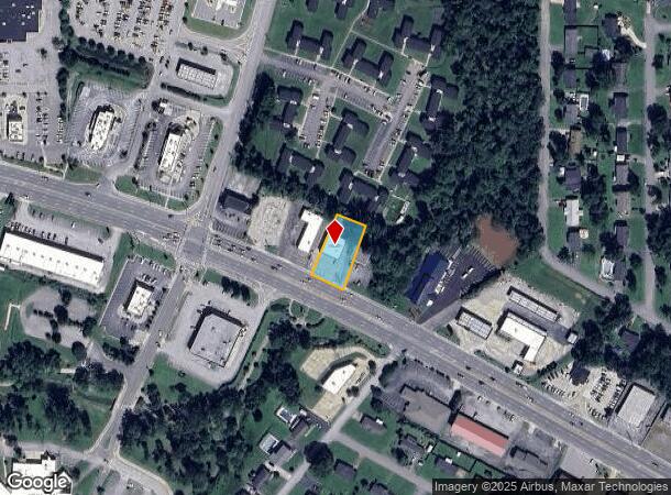 1281 Battlefield Pky, Fort Oglethorpe, GA Parcel Map