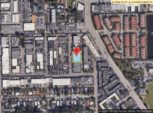  4050 Ne 9Th Ave, Oakland Park, FL Parcel Map