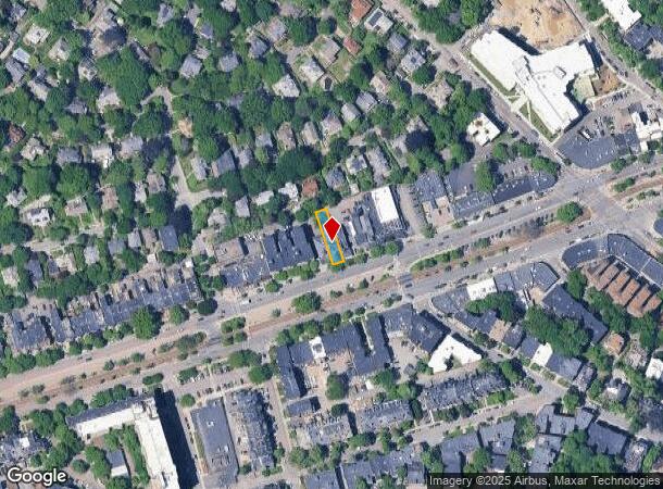 1682 Beacon St, Brookline, MA Parcel Map