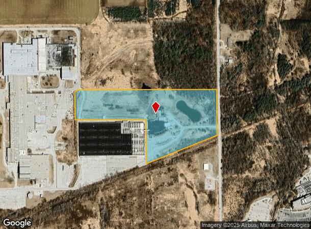 2210 Woodland Dr, Manitowoc, WI Parcel Map