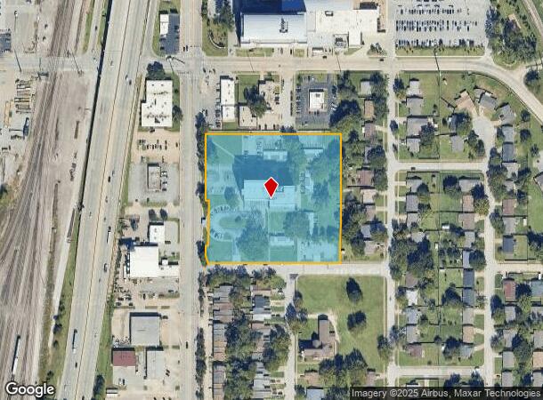  1725 Southwest Blvd, Tulsa, OK Parcel Map