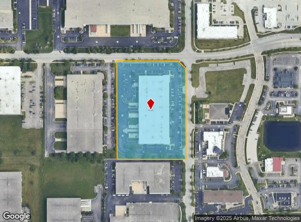  2400 Vantage Dr, Elgin, IL Parcel Map