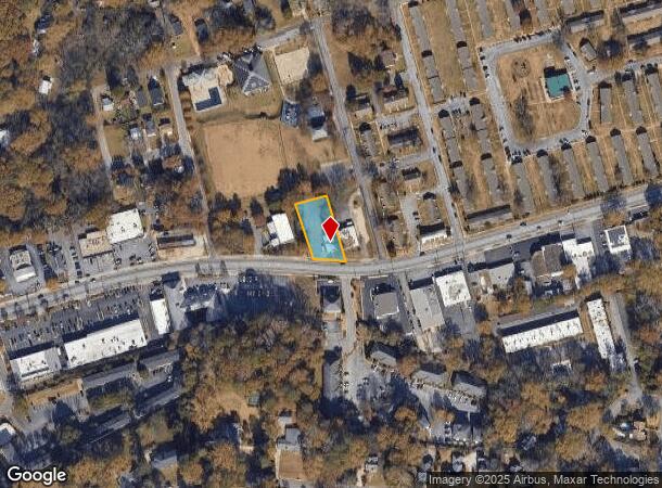  1054 Baxter St, Athens, GA Parcel Map