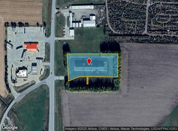 1402 N Walnut St, Colfax, IA Parcel Map